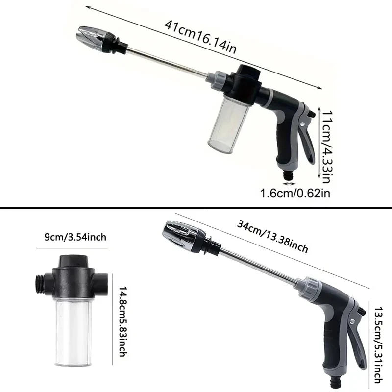 Multifunctional High-Pressure Water Gun – Garden Nozzle for Car Washing & Plant Watering