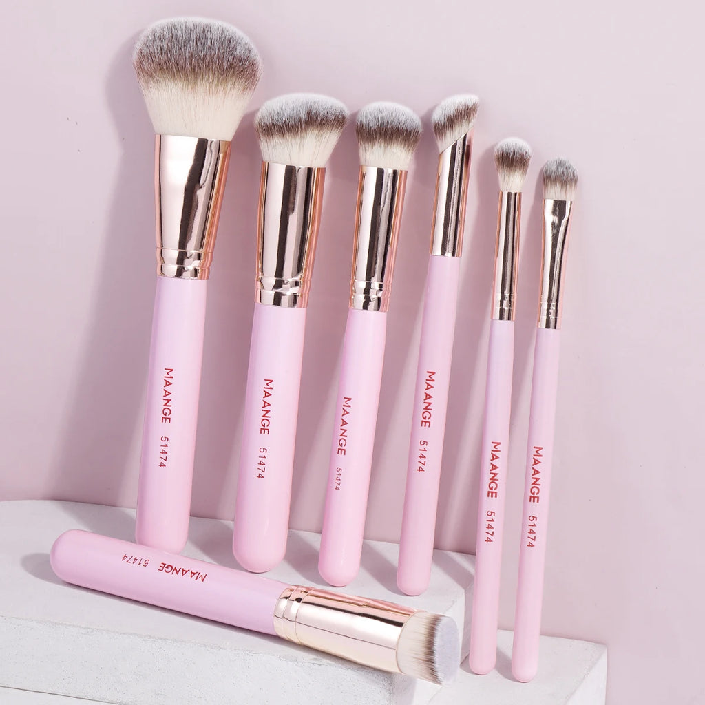 MAANGE 7-Piece Professional Makeup Brush Set