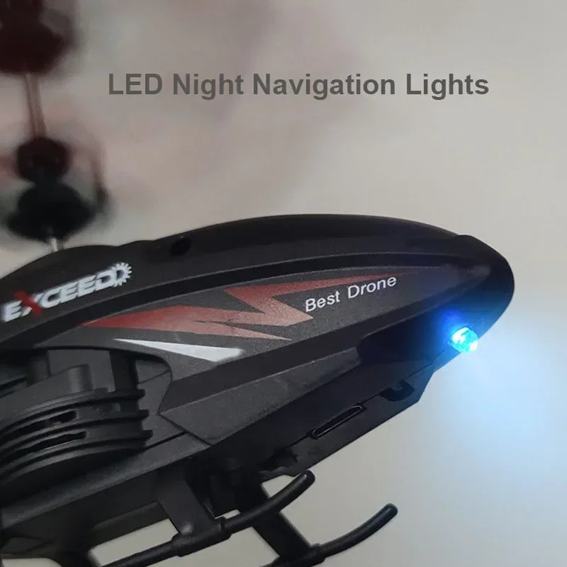 FF Crash-Resistant Induction Helicopter Drone – Dual-Mode Suspended RC Toy with Lighting