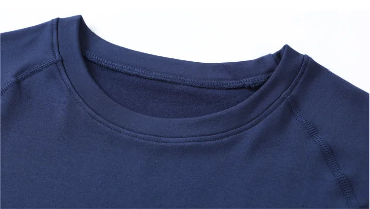 Men's Thin Fleece Thermal Compression Underwear — Warm Base Layer