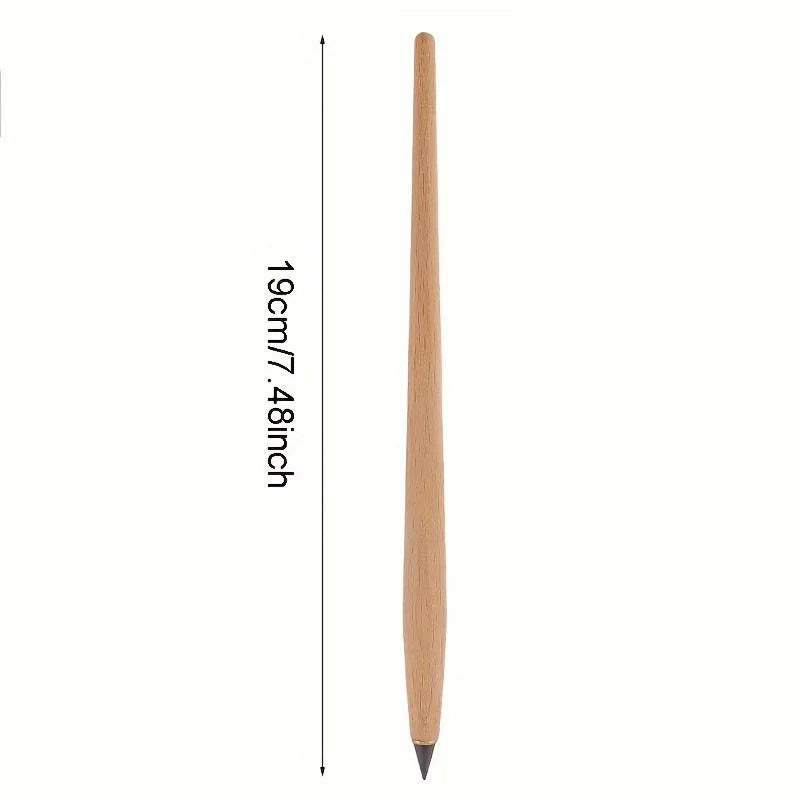 13-Piece Wooden HB Pencil & Replacement Set