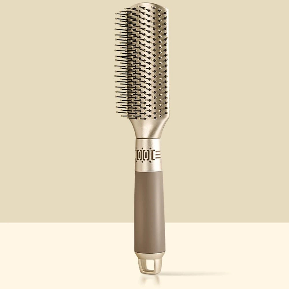 KLINA Air Cushion Scalp Massage Comb – Anti-Static Detangler for Salon & Home