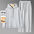 Men's Hoodie & Sweatpants Set – Loose Fit Casual Autumn Sports Suit
