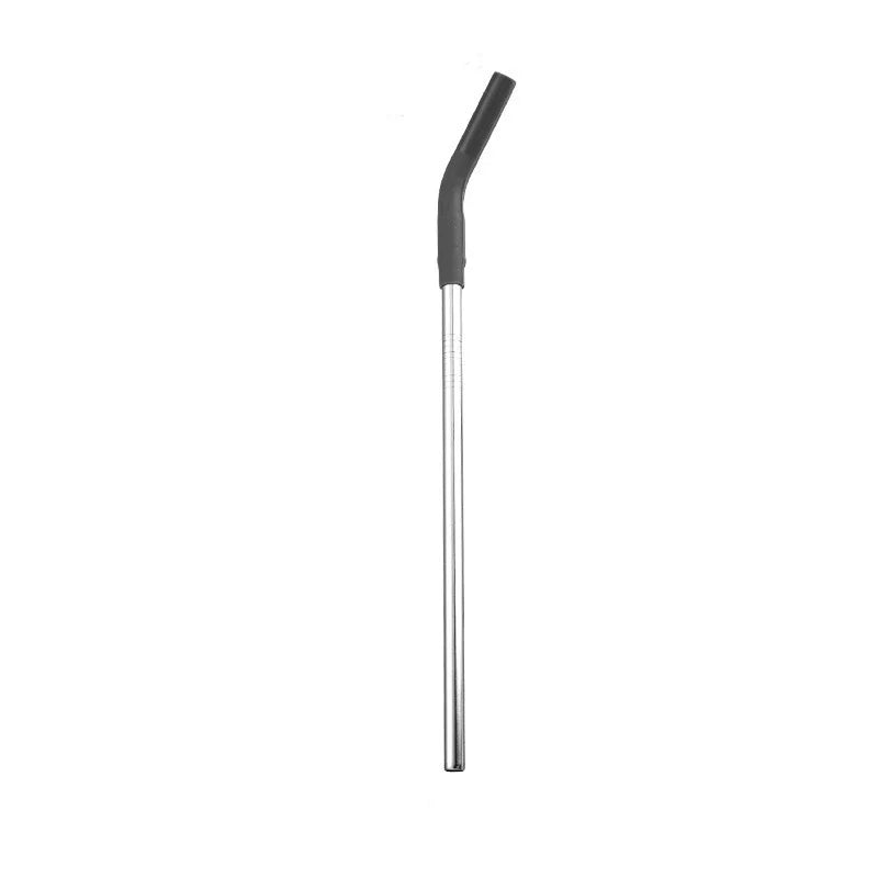 Replacement Straws for Stanley 40oz/30oz Tumbler – 2-Pack Stainless Steel Straws with Silicone Tips + Cleaning Brush