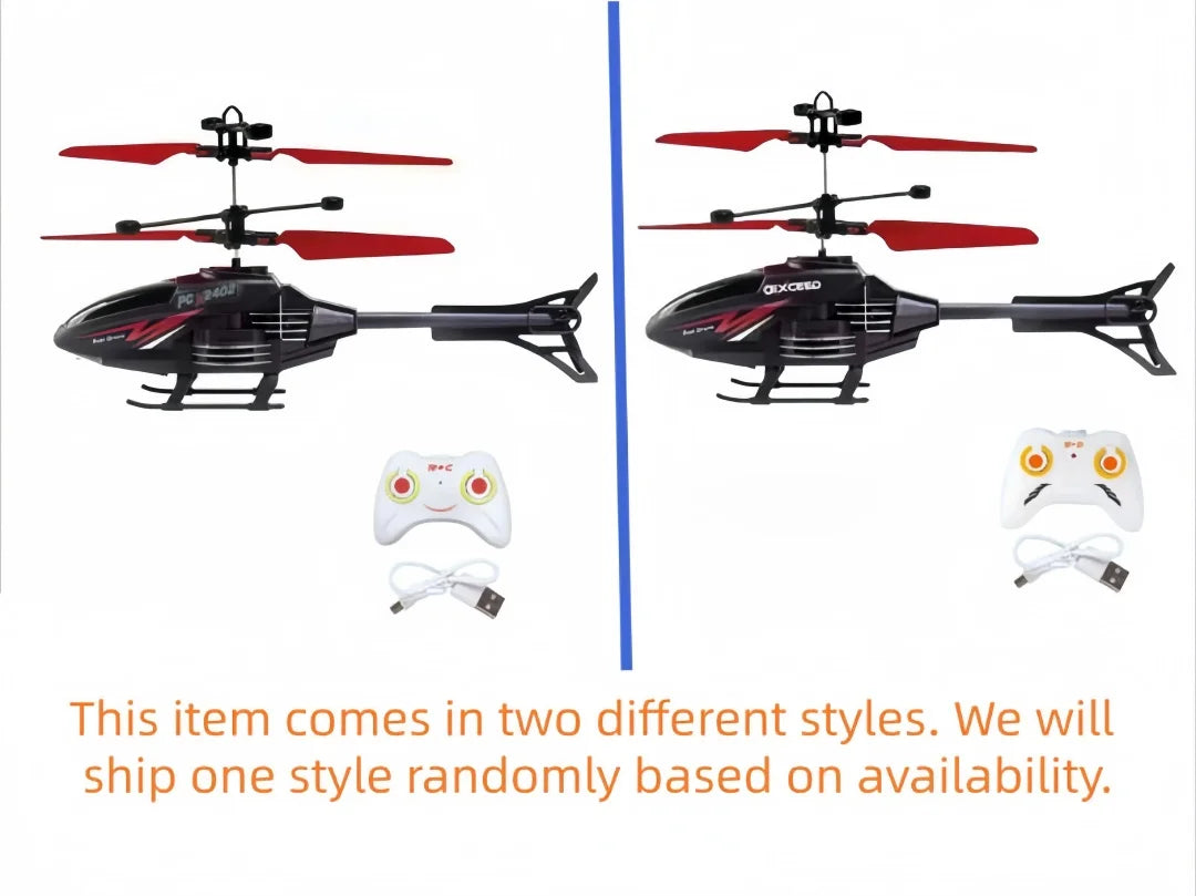 Induction RC Helicopter Toy – Indoor Remote Control Aircraft for Boys & Girls