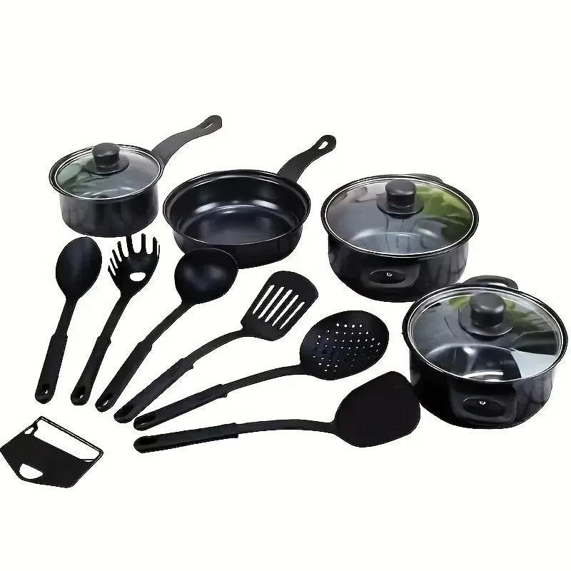 Nonstick Cookware Set – Induction Pots, Pan & Utensils