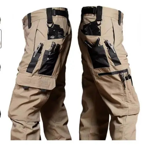 Men's Multi-Pocket Cargo Work Pants