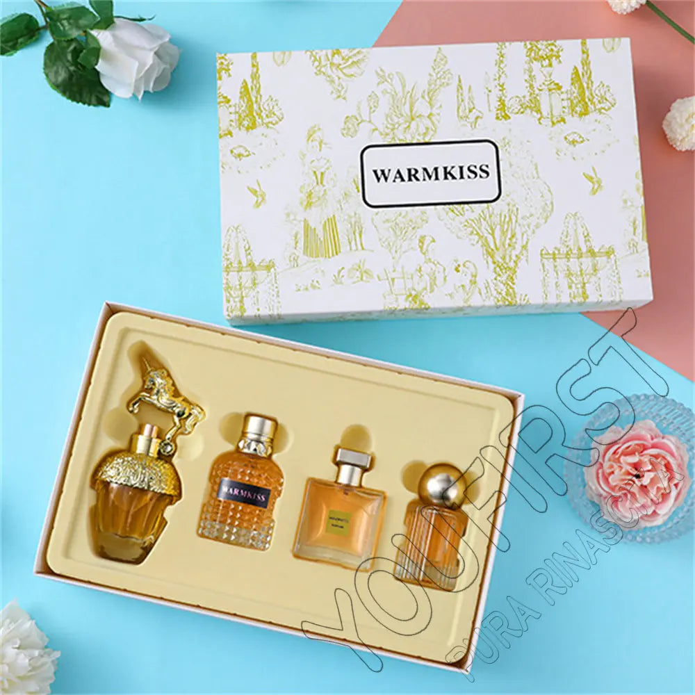 Women's 4-Piece Floral Fruity Perfume Gift Set 135ml