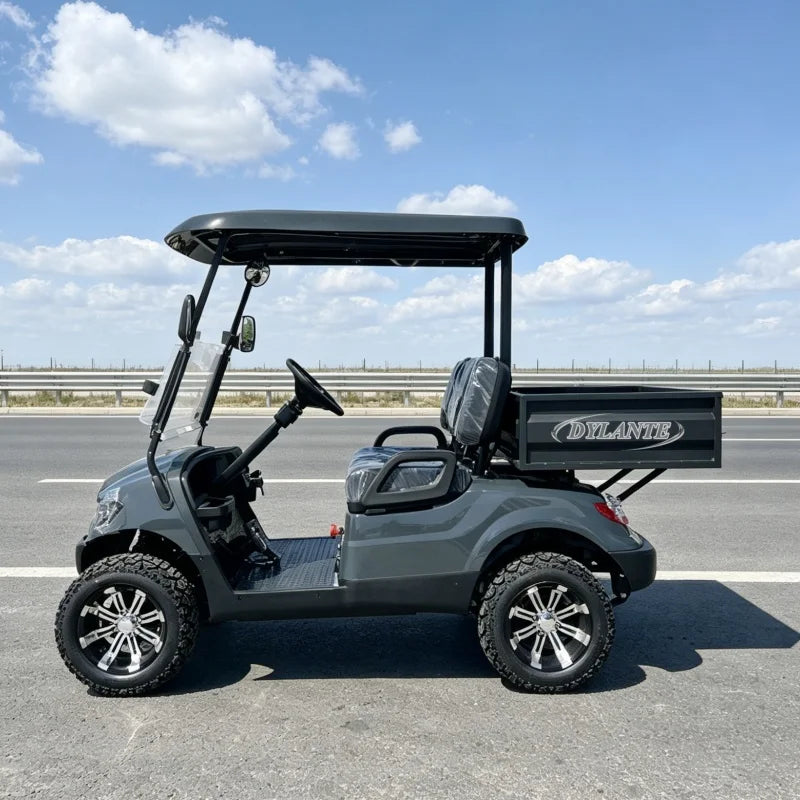 Electric Golf Cart — 2 Seater Street Legal 5KW 48V/60V/72V Lithium Hunting Cart