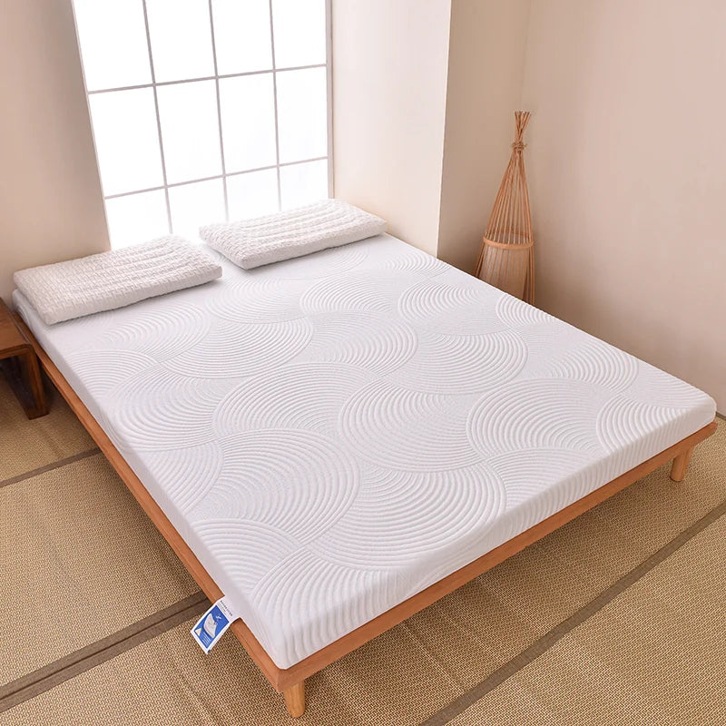 Cooling Gel Memory Foam Mattress Topper – 8cm Thick, Removable Cover, Pain Relief