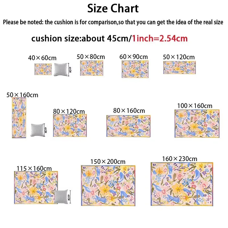 Plush Area Rug – Luxury Soft Carpet for Living Room, Bedroom & Dining Room