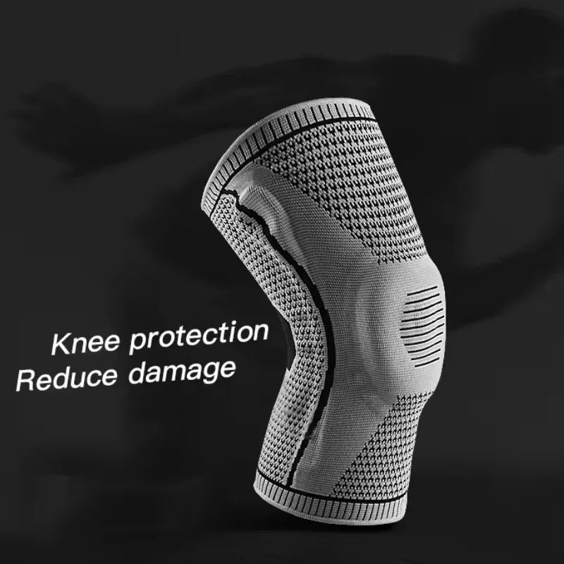 Non-Slip Knee Support Brace — Elastic Compression Sleeve for Arthritis, Sports & Joint Pain