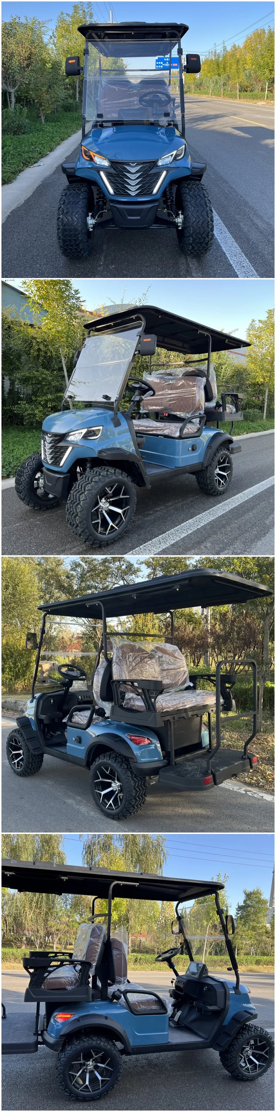 Electric Golf Cart — Custom 2, 4 & 6 Seater Lifted Buggy with Independent Suspension