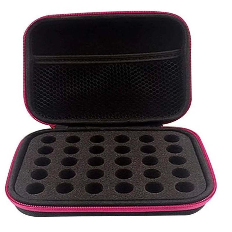 30-Grid Insulin Vial Storage Case – Portable Peptide Bottle Organizer for 1–3ml Vials