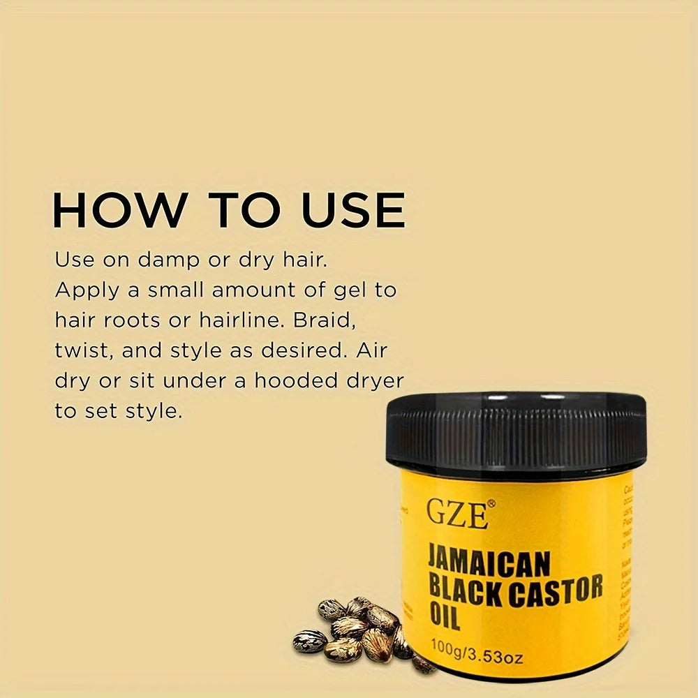 Jamaican Black Castor Oil for Hair Growth & Scalp Health