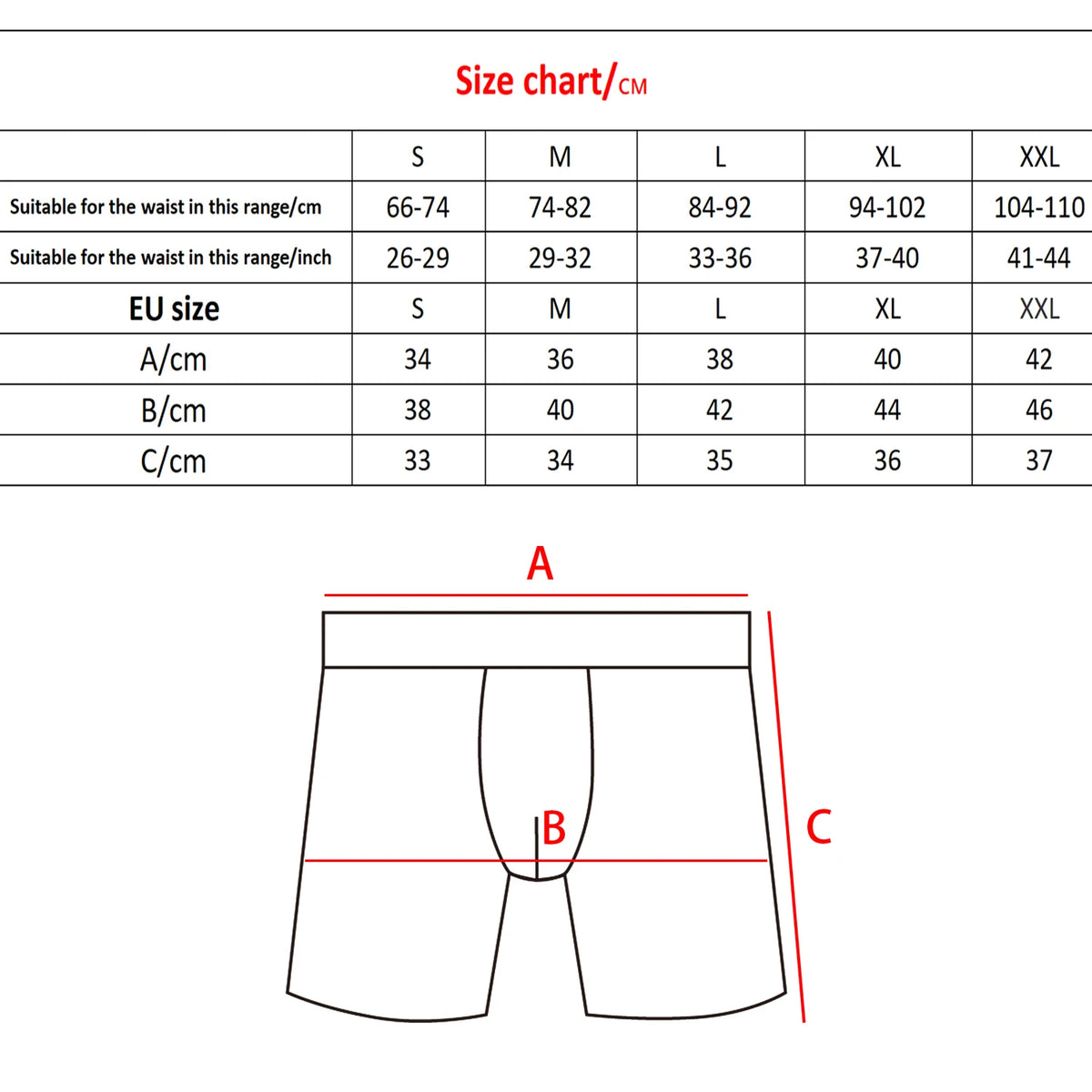 Men's Long-Leg Stretch Boxer Briefs, 5-Pack