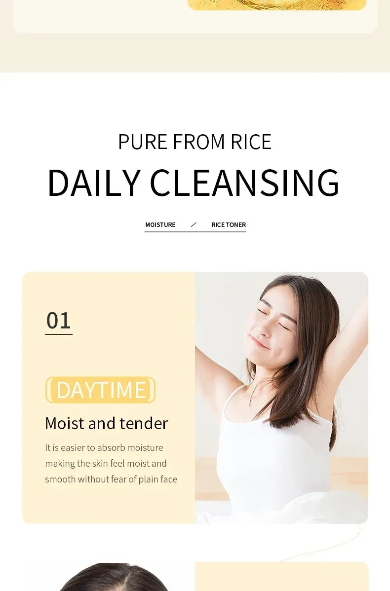 BIOAQUA Rice Cleanser Oil Control Moisturizing Foam