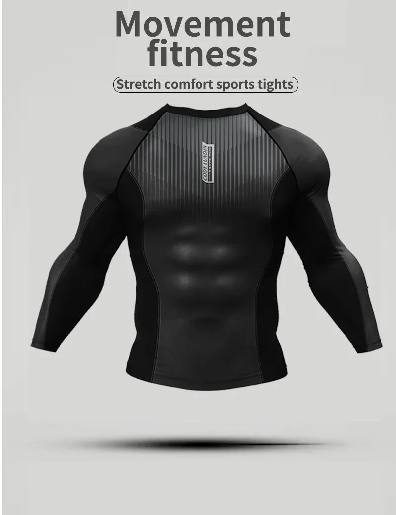MMA BJJ Compression T-Shirt, Pants & Muay Thai Shorts Rash Guard – Multi-Piece Fitness Sport Suit