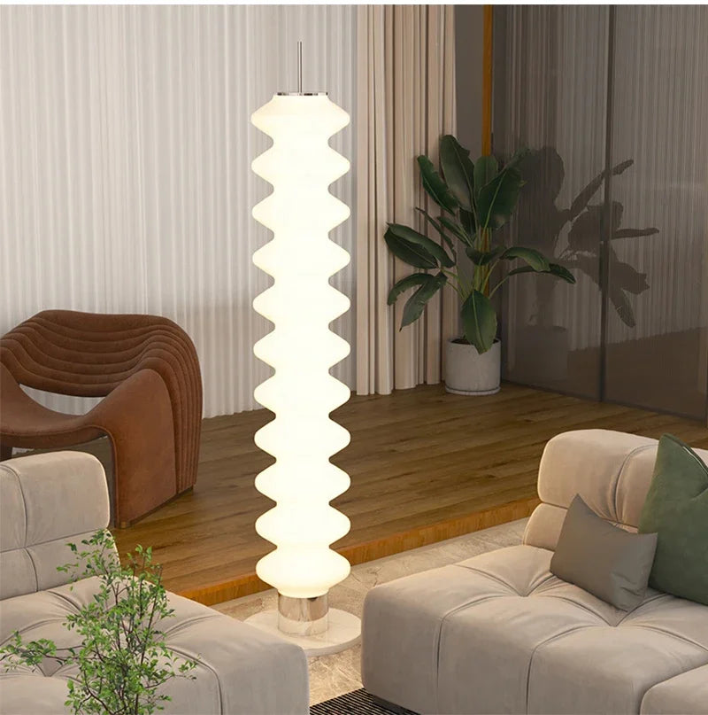 Dimmable LED Floor Lamp – Acrylic Shade Design