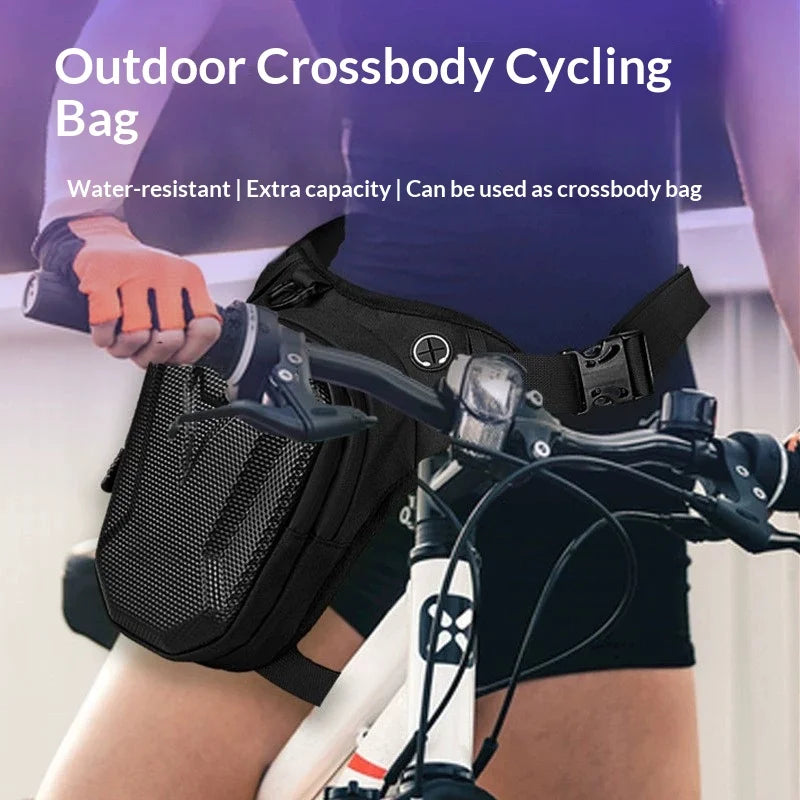 Motorcycle Leg Side Bag – EVA Hard Shell Outdoor Waist Bag & Mobile Phone Hip Bum Pack