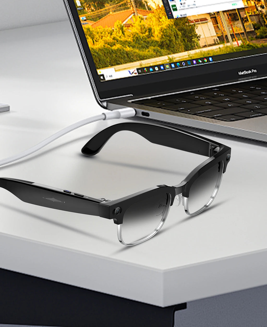 2026 800W Dual-Lens AI Smart Glasses — 4K HD, AI Translation, Bluetooth 5.3 & ChatGPT