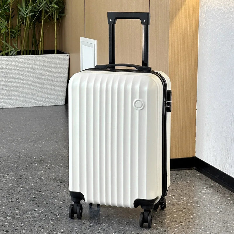 20" PC Hard Shell Carry-On Trolley Case — Compression Resistant