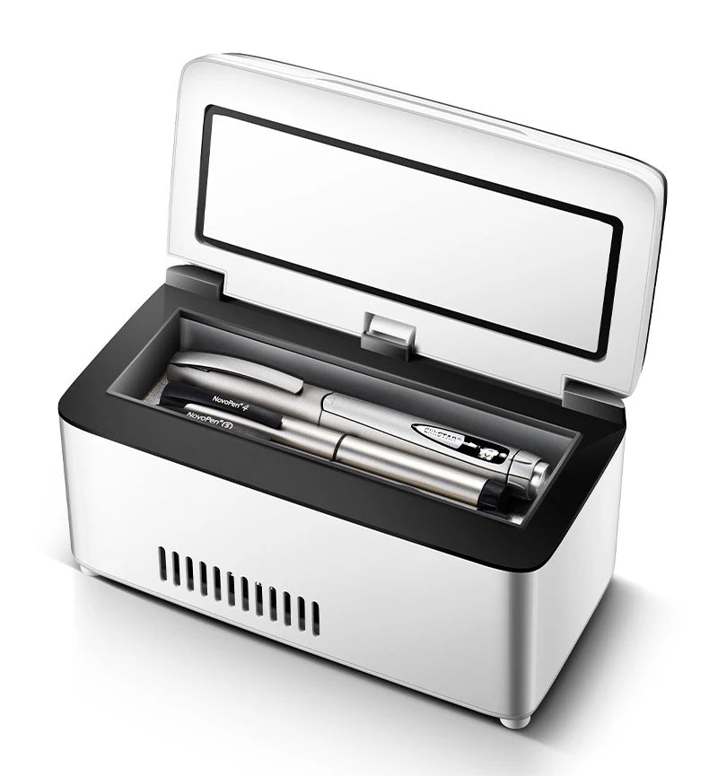 10400mAh Portable Insulin Refrigerator – USB Rechargeable Mini Cold Box with Constant Temperature Cooler Bag
