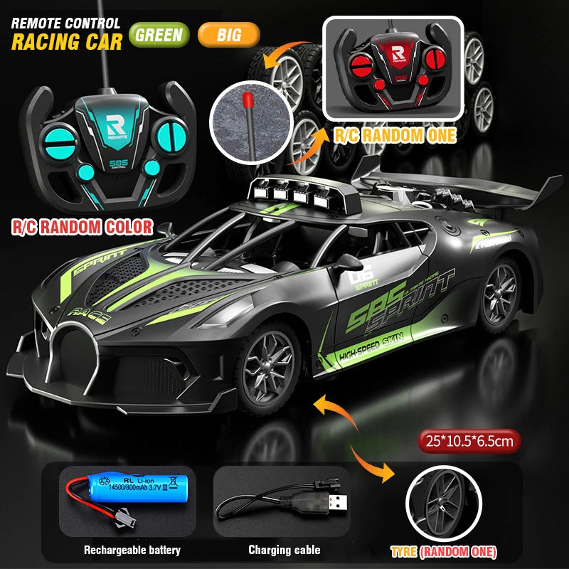4CH High Speed RC Drift Racing Sports Car – Electric Remote Control Toy Vehicle for Boys & Kids