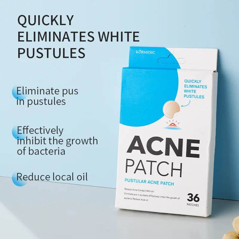 Invisible Acne Pimple Patch — Concealer Spot Stickers for Clear Skin