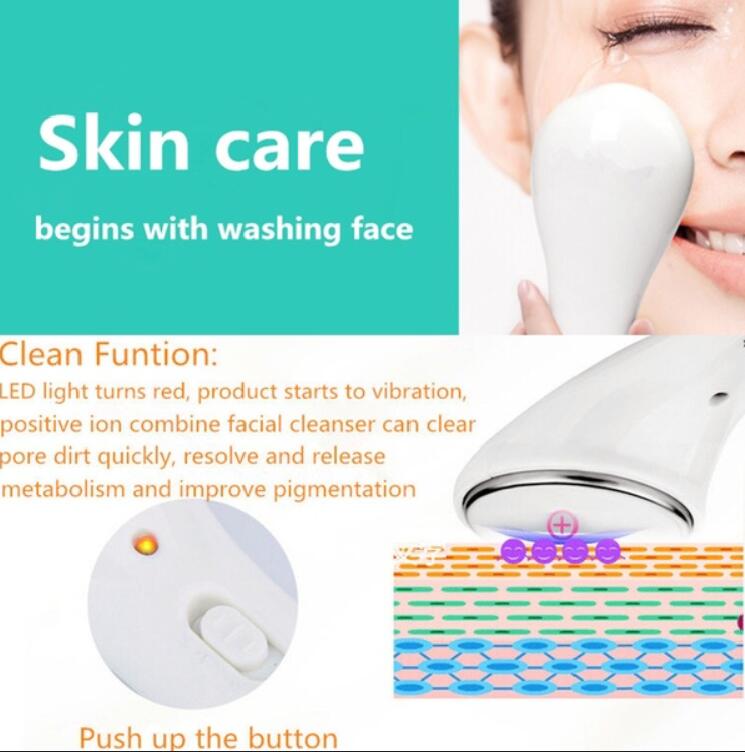 Ionic Ultrasonic Facial Beauty Device – Anti-Aging, Wrinkle Removal & Skin Firming Massager