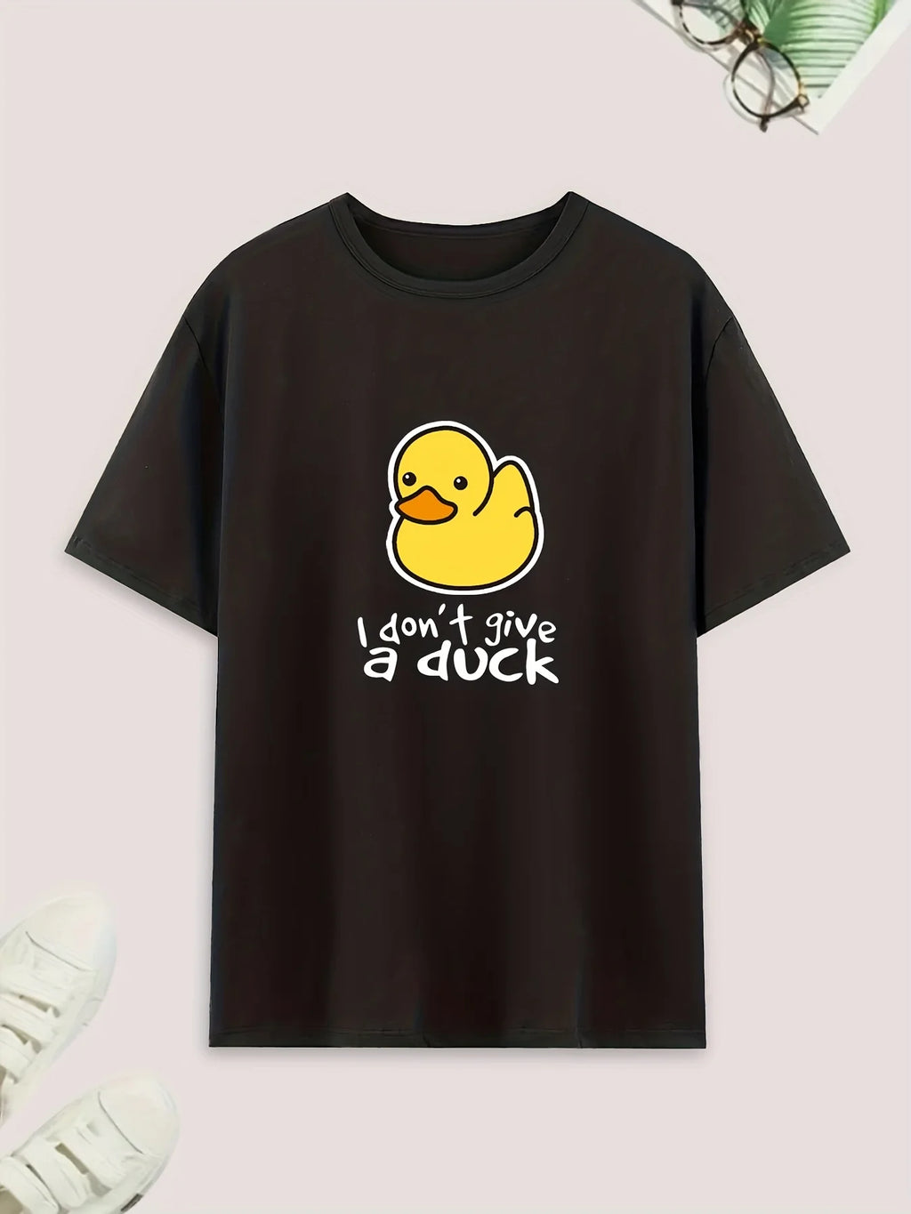 Women's Duck Print Casual Pajamas Set | Shorts & T-Shirt Comfortable Summer Homewear