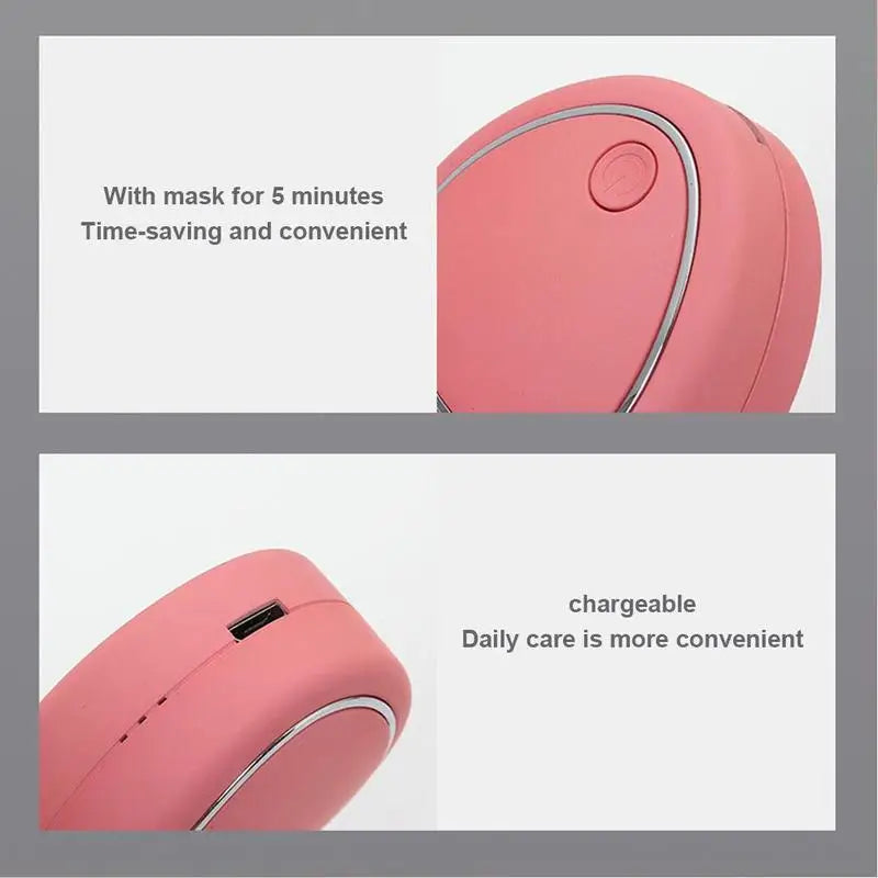 Mini EMS Microcurrent Face Lift Massager – Face Sculpting, Skin Tightening & Facial Serum Kit