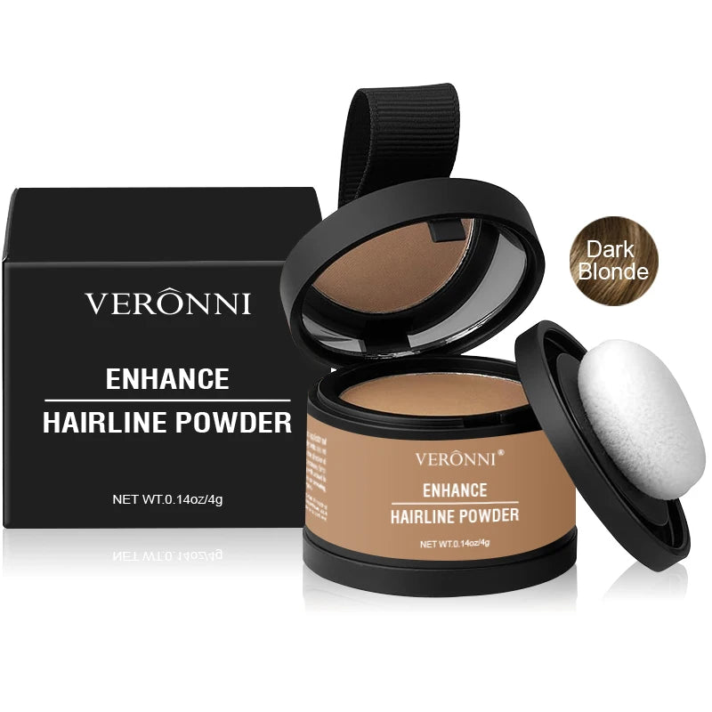 Hairline Shadow Powder — Waterproof Root Touch-Up for Thinning Hair