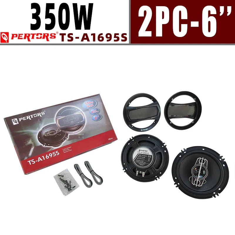 Car Coaxial Speakers – 4-Way Pair in 4, 5 & 6 Inches