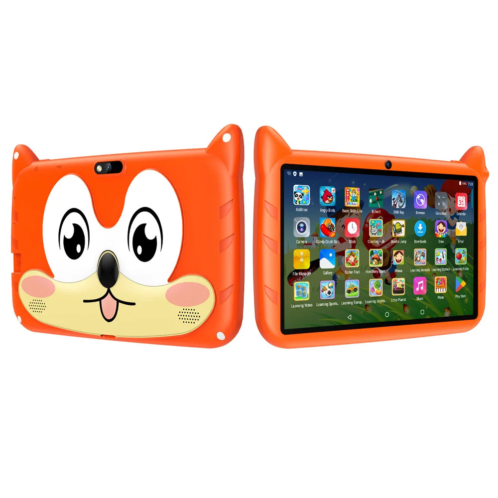 BDF 7" Kids Tablet – 4GB RAM, 64GB, Android 13, 5G Wi-Fi, Dual Camera