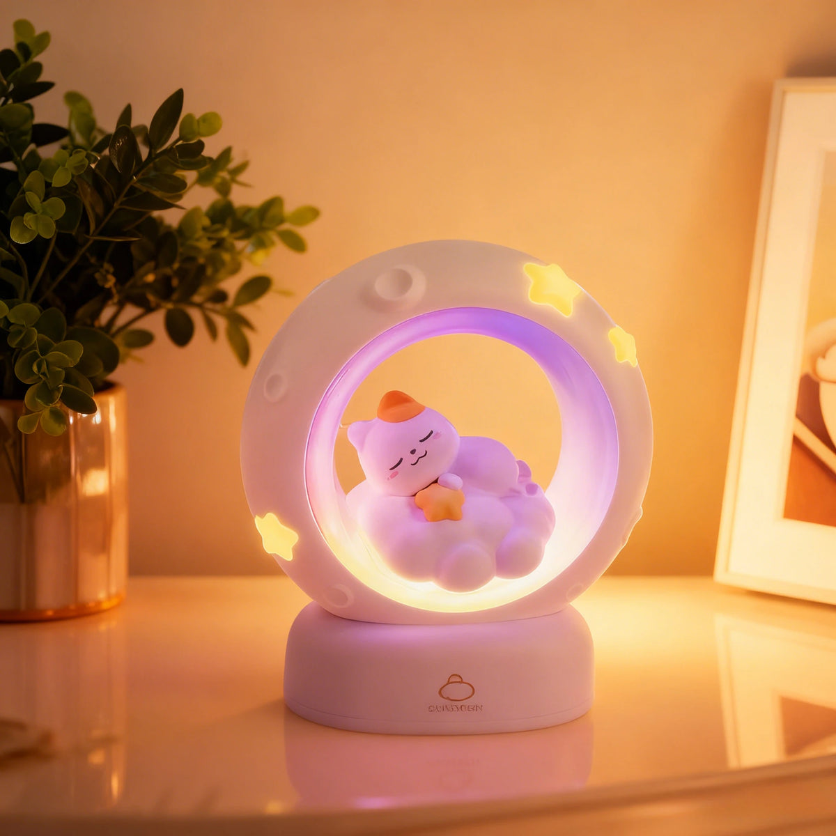 Animal Touch Night Light – Cat, Panda & Rabbit