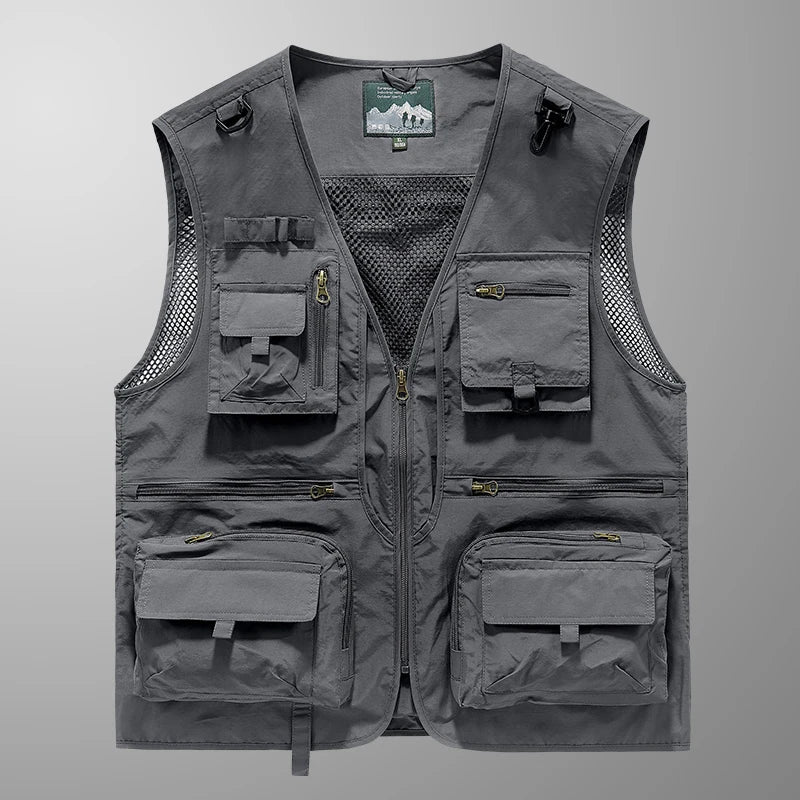 Men's Fashion Vest — Sleeveless Layering Piece for Casual & Streetwear
