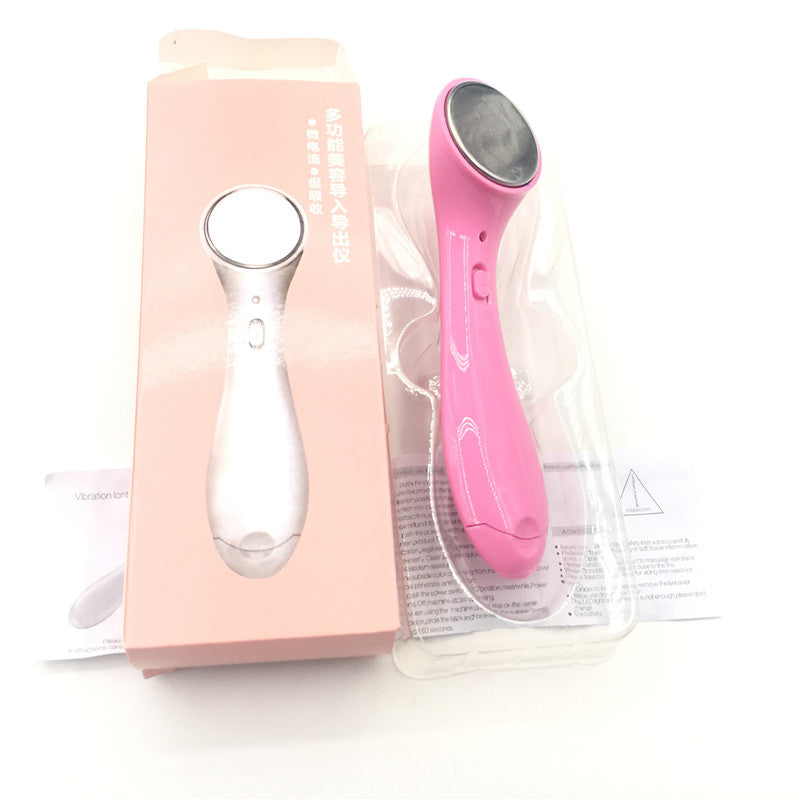 Ionic Ultrasonic Facial Beauty Device – Anti-Aging, Wrinkle Removal & Skin Firming Massager