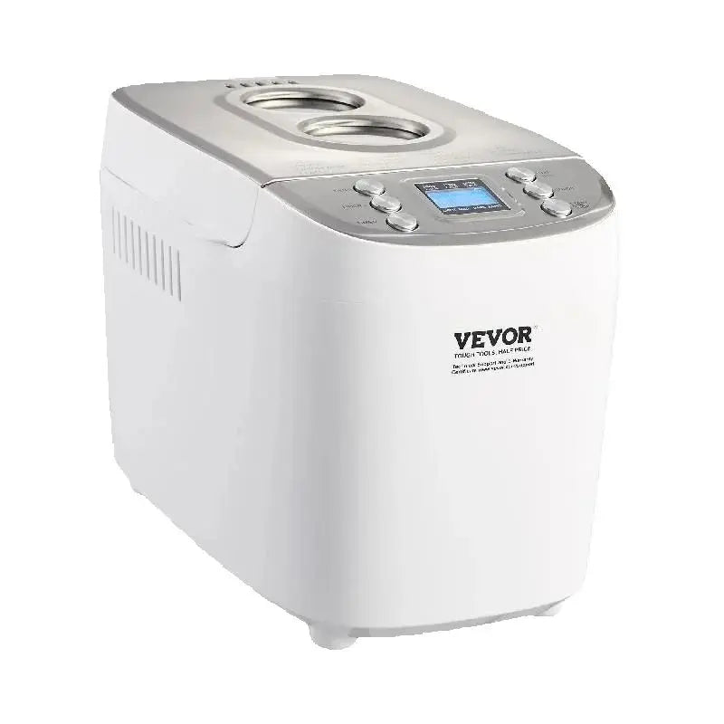15-in-1 Automatic Bread Maker — 2/3 lb Dough Machine, Nonstick Ceramic Pan, Gluten-Free Setting