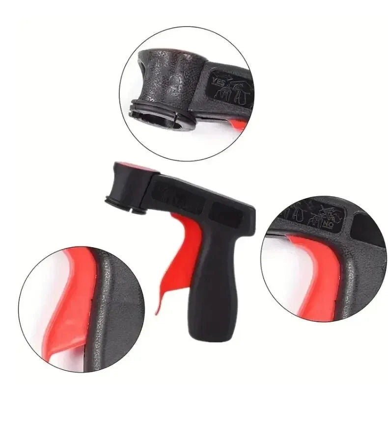Portable Spray Paint Handle Gun – Universal Reusable Hand Spray Trigger for Car Color Film & DIY