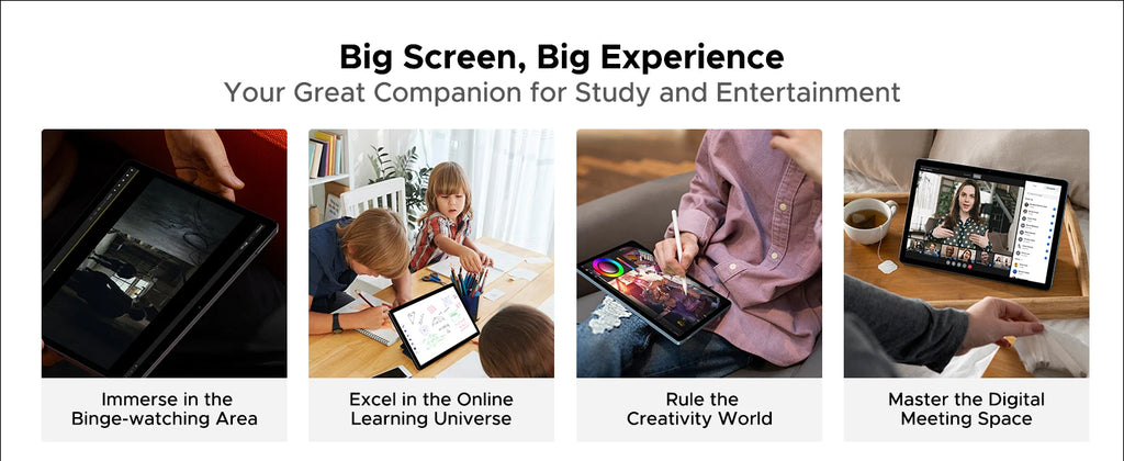 DOOGEE U11 11" Android 15 Tablet – 90Hz Display, 4GB RAM, 128GB ROM, 8580mAh, Dual Speaker, Widevine L1