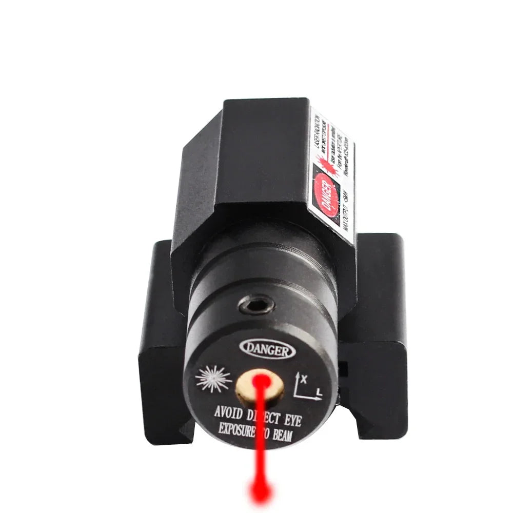 Mini Red Dot Laser Sight – Adjustable 635-655nm with 11mm/20mm Rail Mount