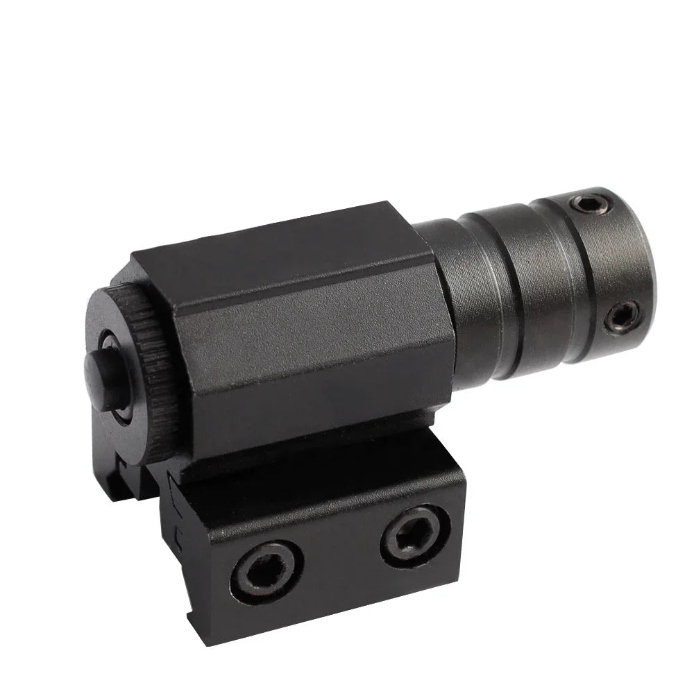 Mini Red Dot Laser Sight – Adjustable 635-655nm with 11mm/20mm Rail Mount