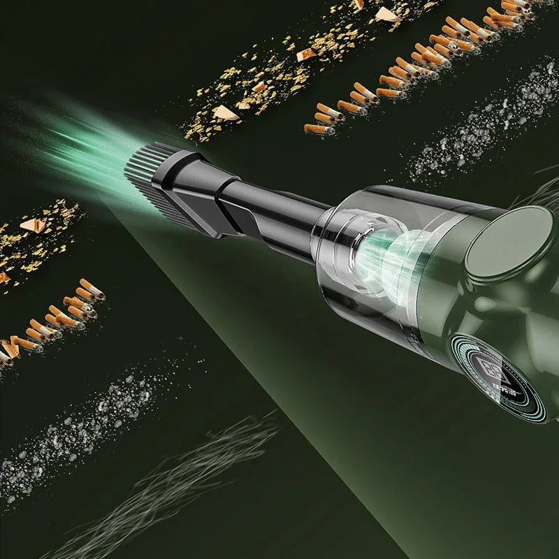 Cordless Handheld Car Vacuum with Washable Filter