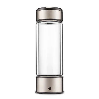 Titanium Portable Hydrogen-Rich Water Cup — Ionizer & ORP Alkaline Water Bottle