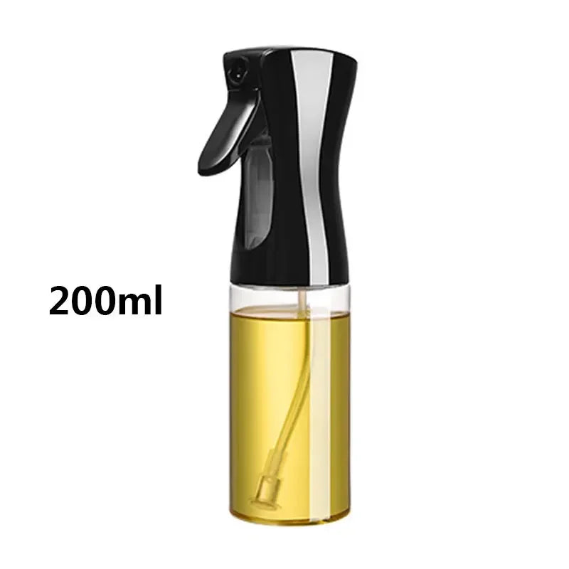 Oil Spray Bottle & Oil Brush — Dual-Use Misting Spray for Cooking & BBQ (200ml / 300ml / 500ml)