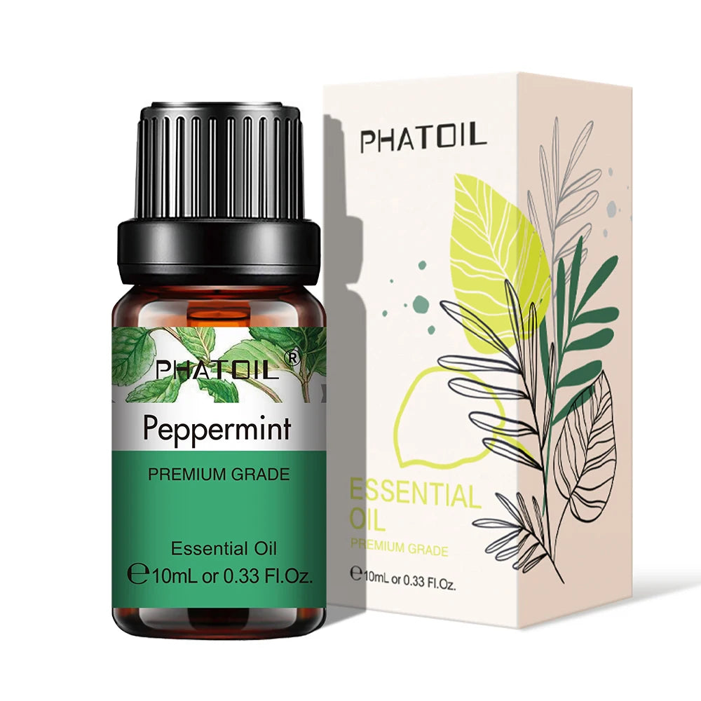 Pure Plant Essential Oil 10ml – Aromatherapy Oil for Diffusers, Humidifiers & DIY, 37 Scents