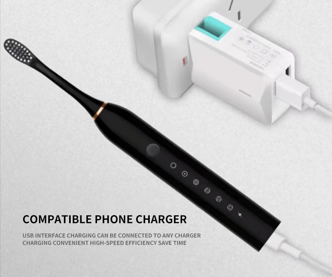 DR.GOOD X3 Sonic Electric Toothbrush – IPX7 Waterproof, 6 Modes, 30K–50K Strokes/Min