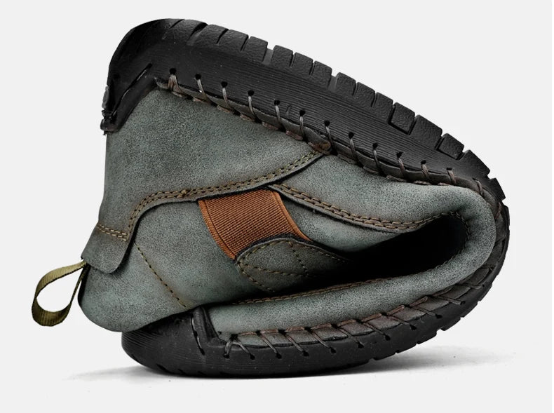 Men's Breathable Lace-Up Casual Shoes