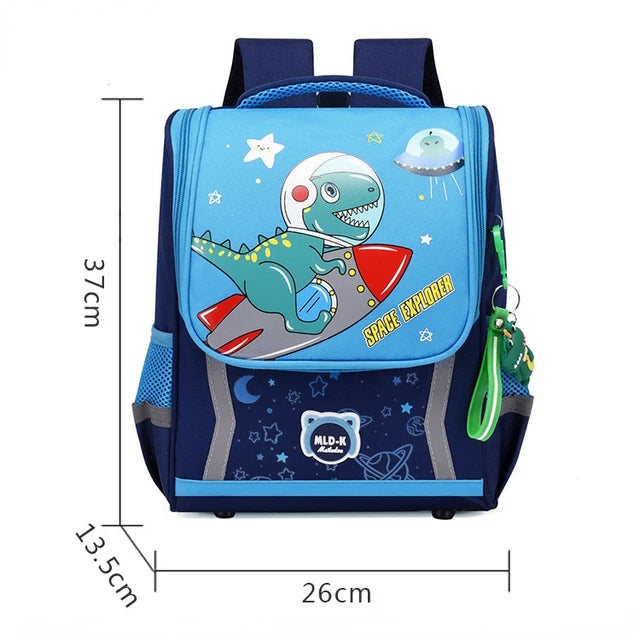 Unicorn School Backpack – Kids Canvas Bag & Size Options